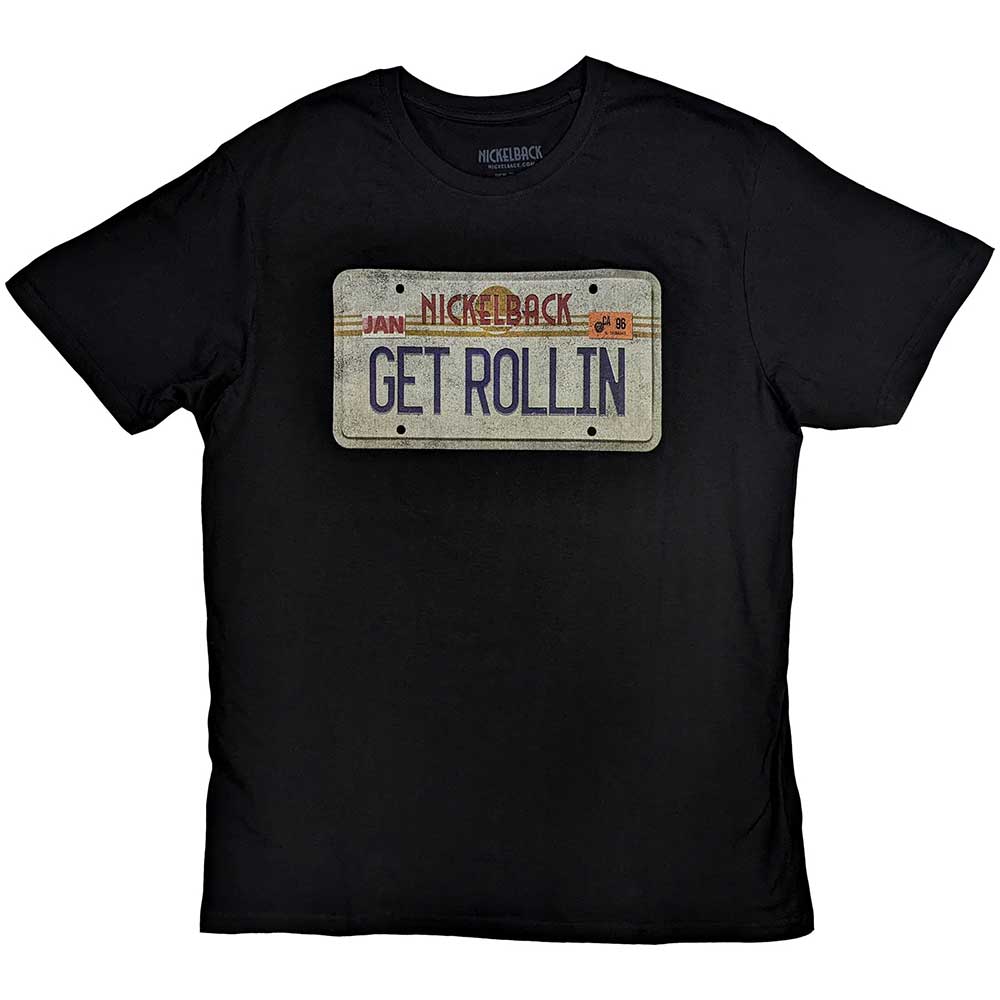 Nickelback - License Plate (T-Shirt) - Joco Records