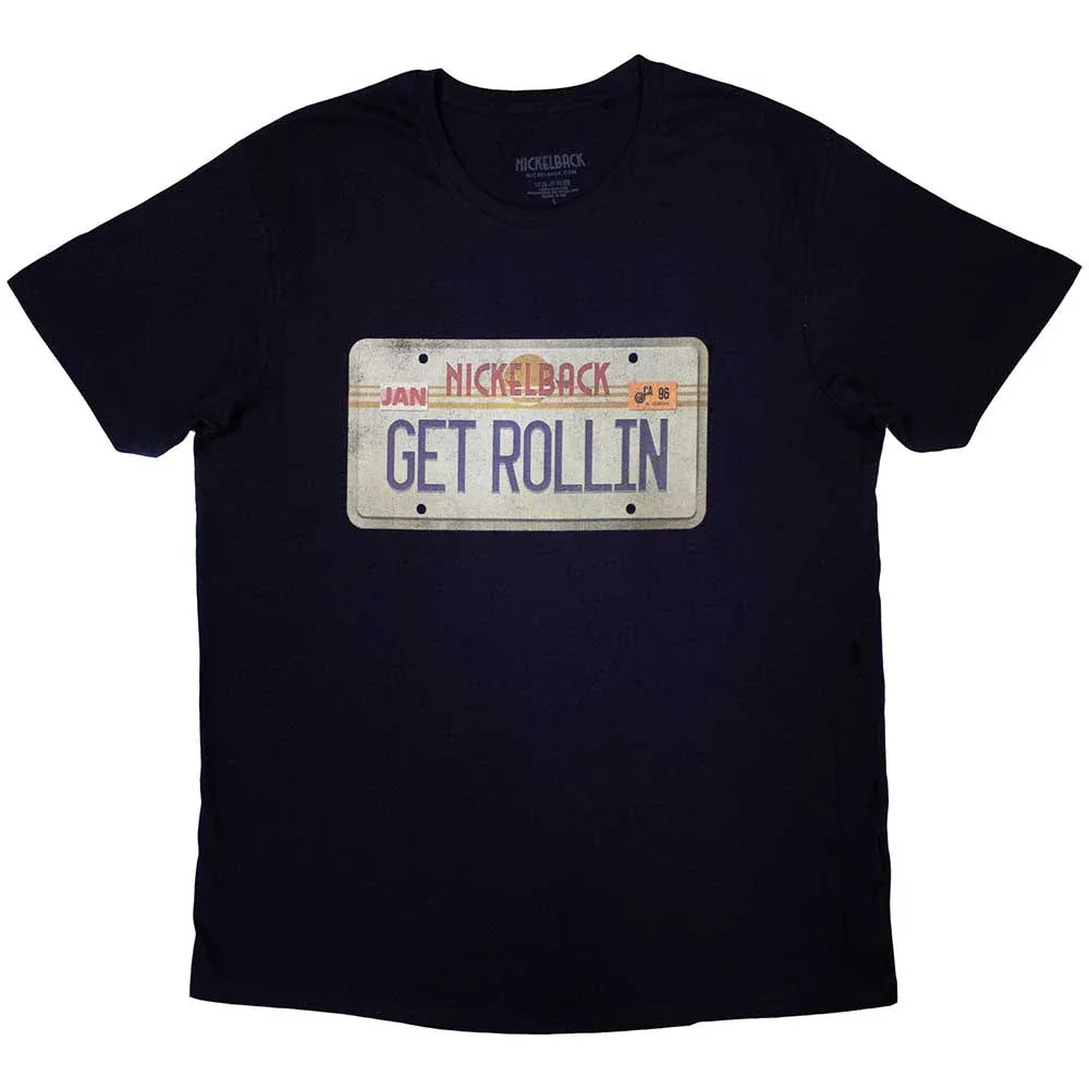 Nickelback - License Plate (T-Shirt) - Joco Records