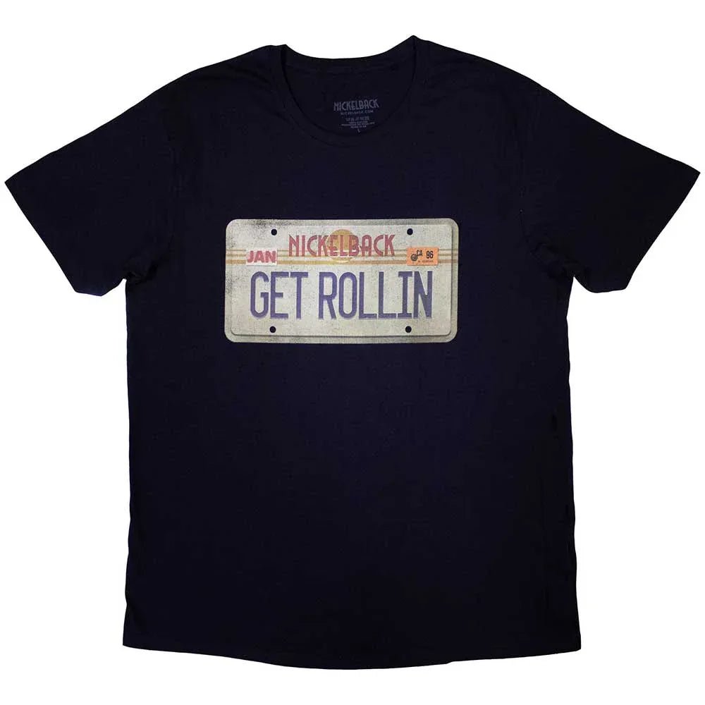 Nickelback - License Plate (T-Shirt) - Joco Records