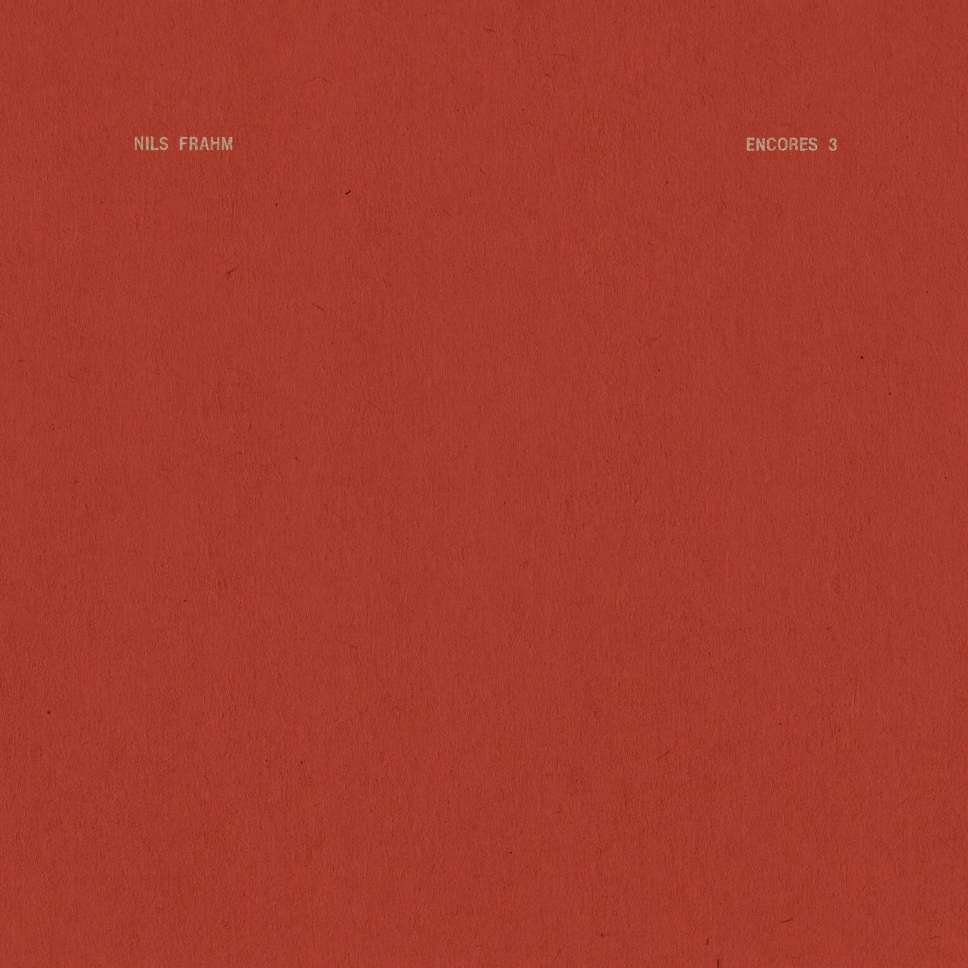 Nils Frahm - Encores 3 (Vinyl) - Joco Records