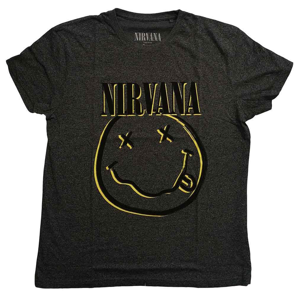 Nirvana - Inverse Happy Face (T-Shirt) - Joco Records