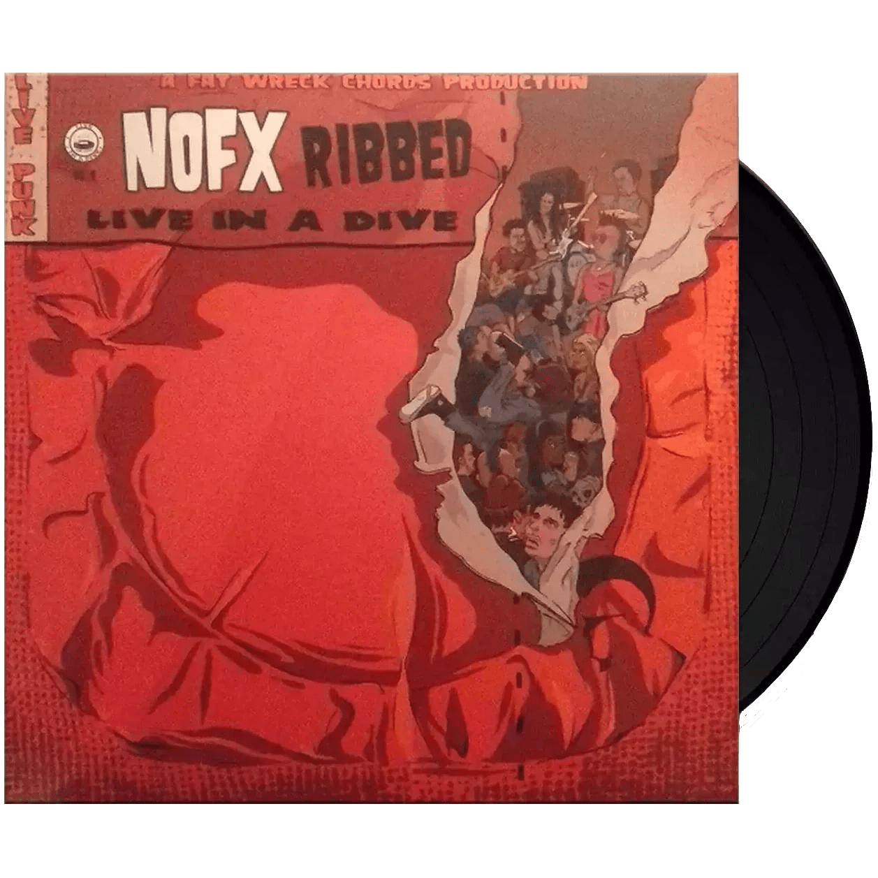 Nofx - Ribbed- Live In A Dive (LP) - Joco Records