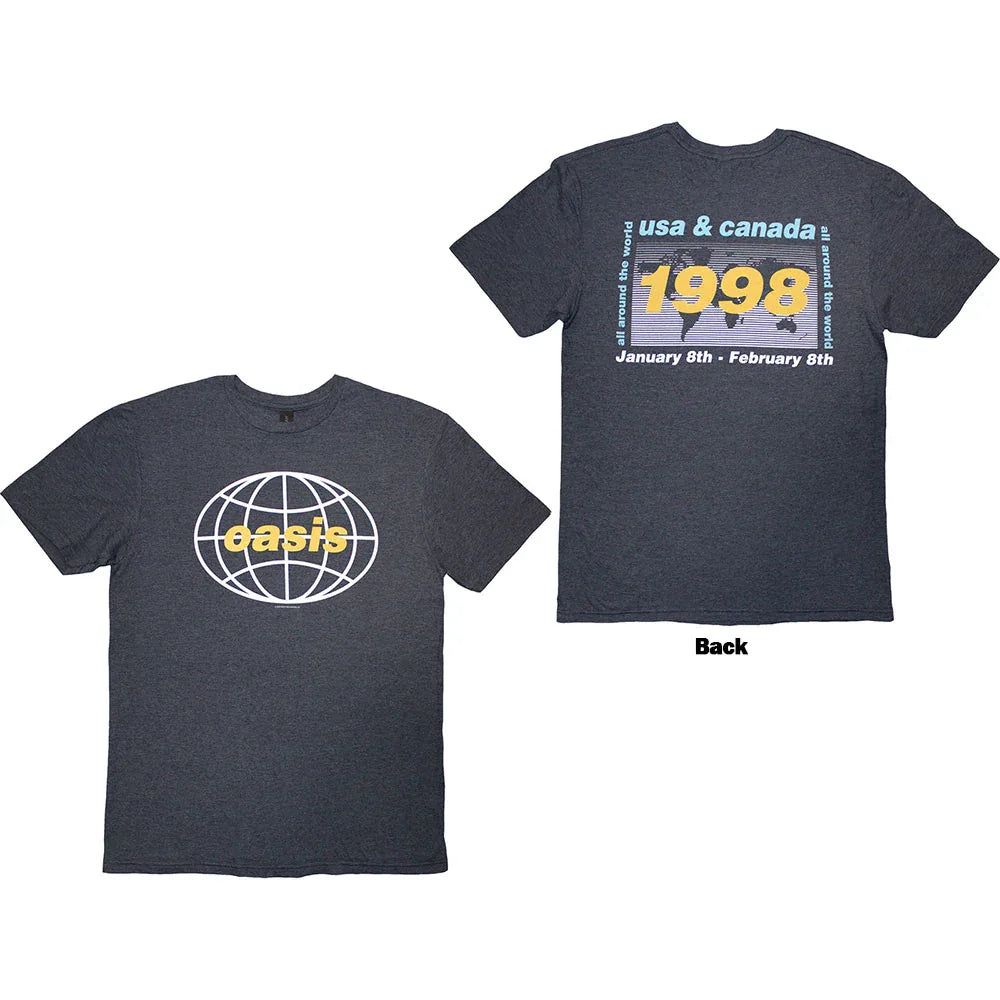 Oasis - 1998 World Tour - USA/Canada Blue