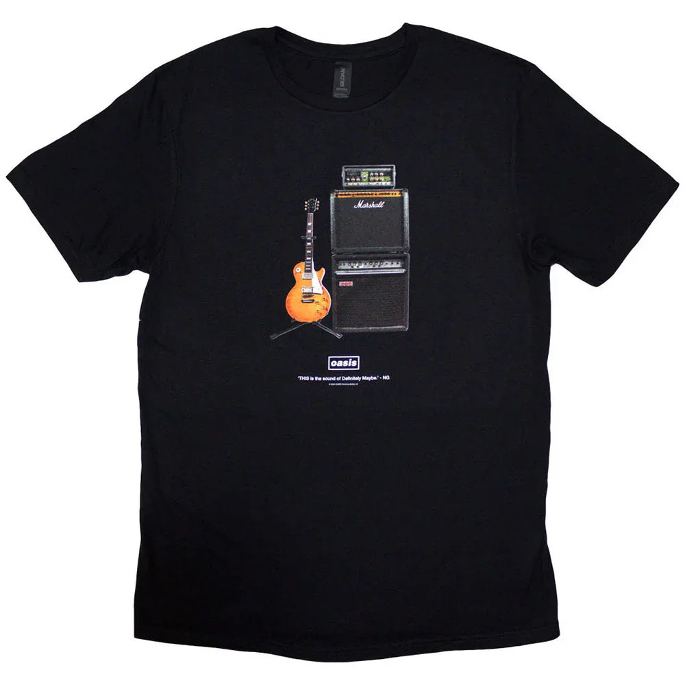 Oasis - Definitely Maybe Guitar Black