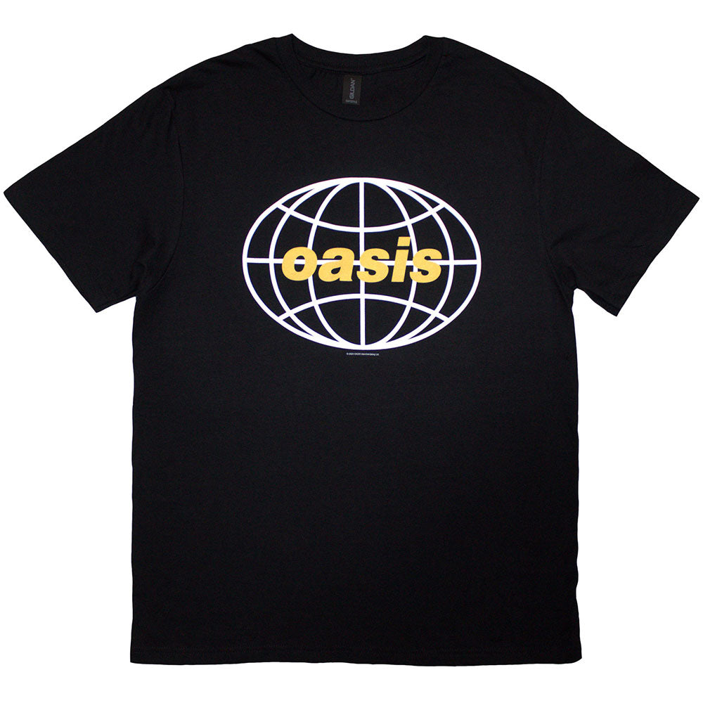Oasis - Globe Logo Black