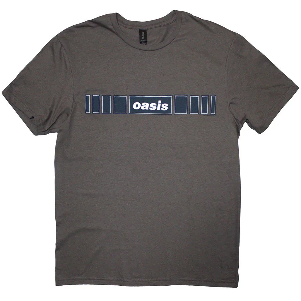 Oasis - Horizontal Bars Logo (T-Shirt) - Joco Records