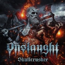 Onslaught - Skullcrusher (White W/ Red Splatter Color Vinyl) (Import) - Joco Records