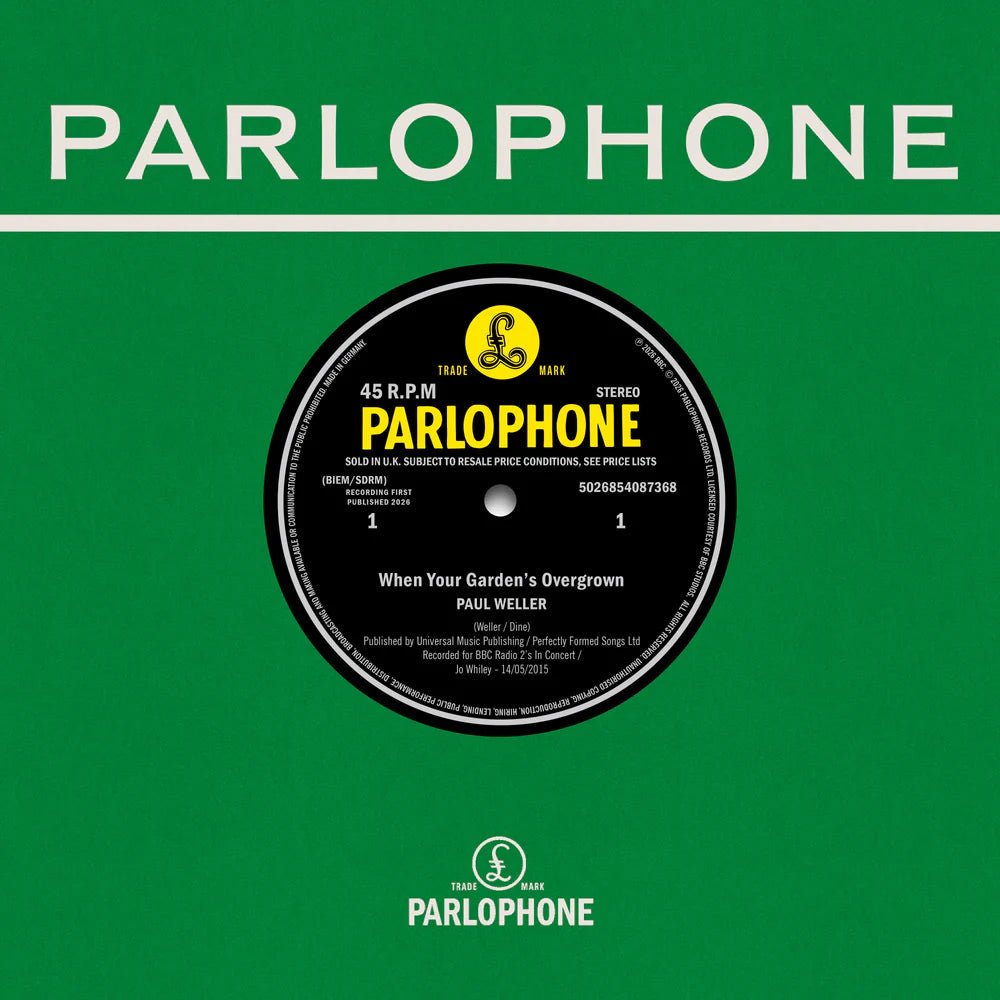 Paul Weller - When Your Garden’S Overgrown / Boy About Town (Weller At The Bbc Vol. 2) (RSD 4.18.26 Exclusive) (7 - Inch Single) - Joco Records