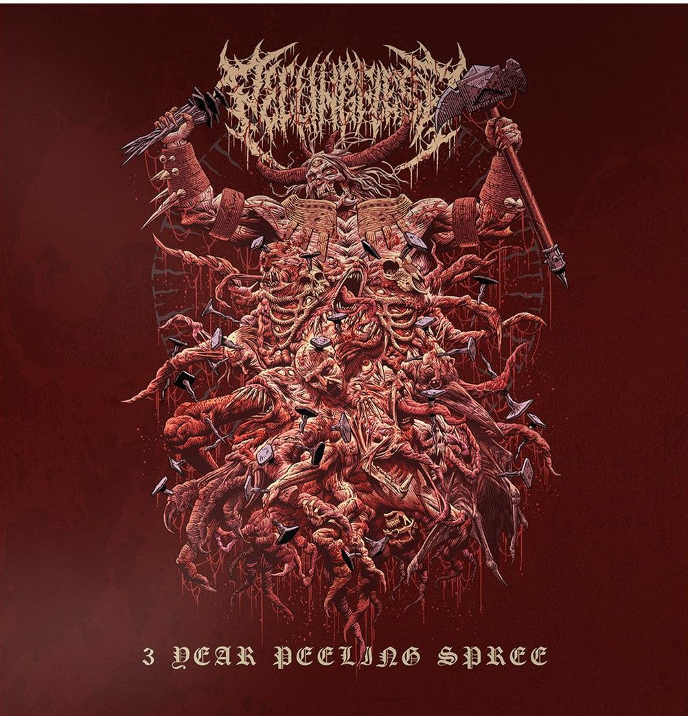 Peelingflesh - 3 Year Peeling Spree (Candy Coated Corpse Splatter Vinyl) (2 LP)