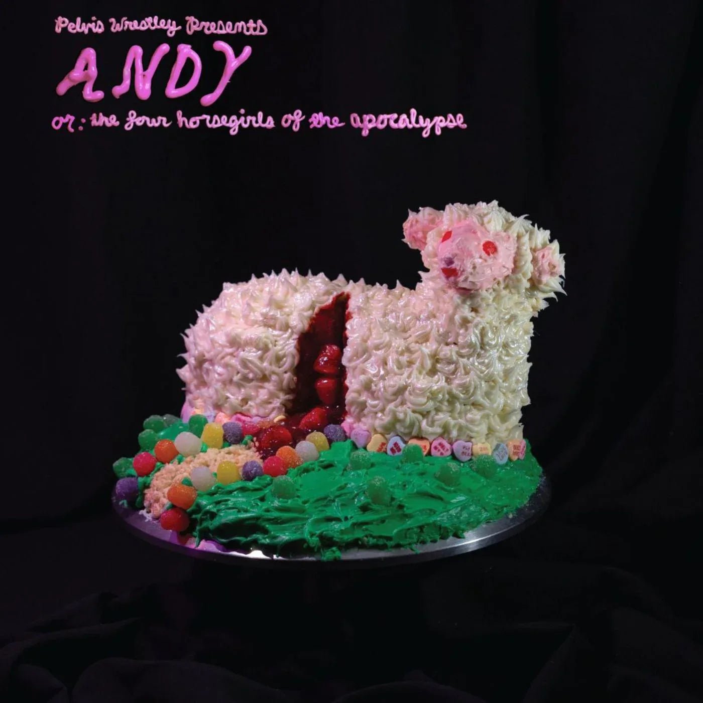 Pelvis Wrestley - Or: The Four Horsegirls Of The Apocalypse (Pink Frosting Vinyl) Andy (LP) - Joco Records