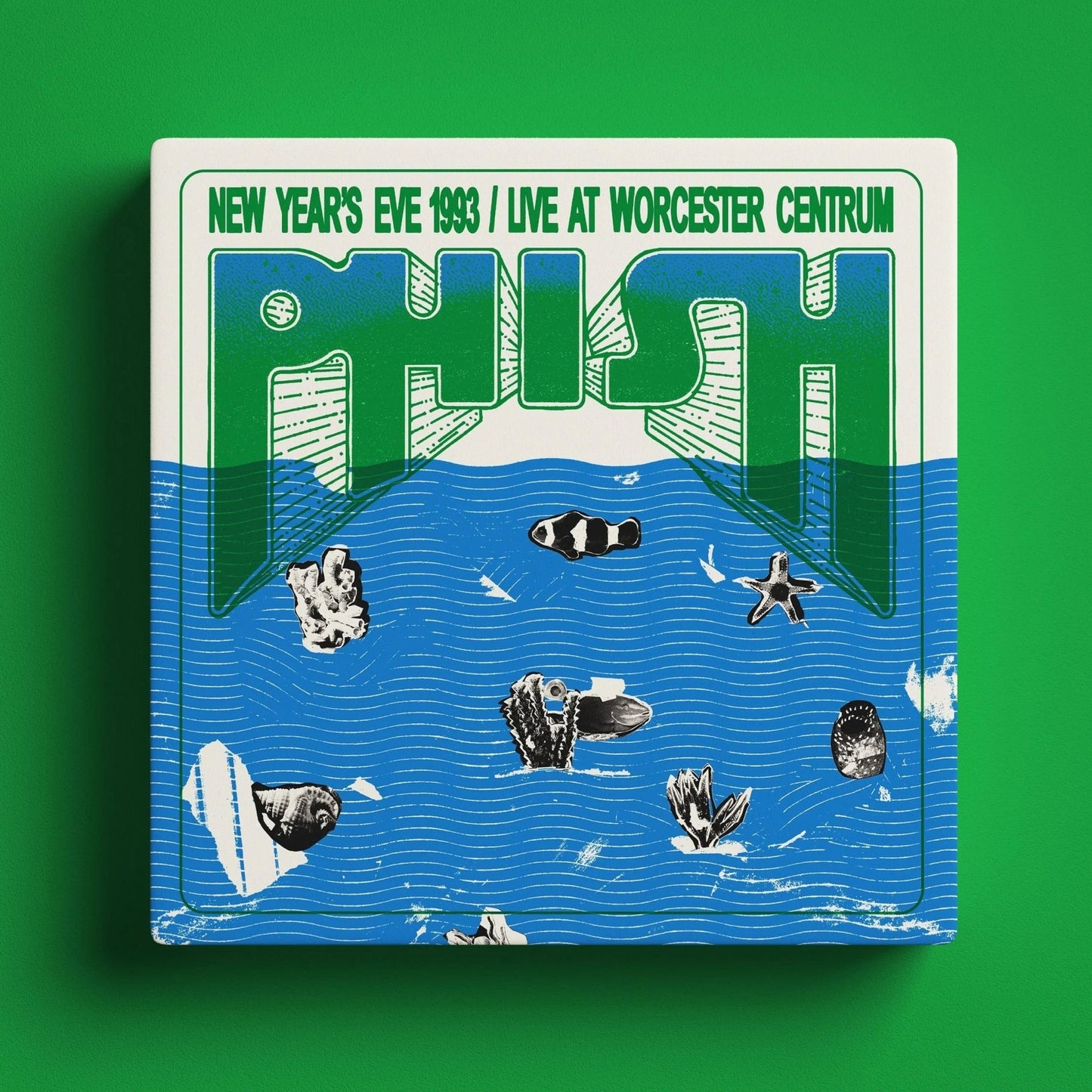 Phish - New Year's Eve 1993 Live At Worcester Centrum Deluxe Box Set (Seaweed Water Vinyl) (5 LP) - Joco Records
