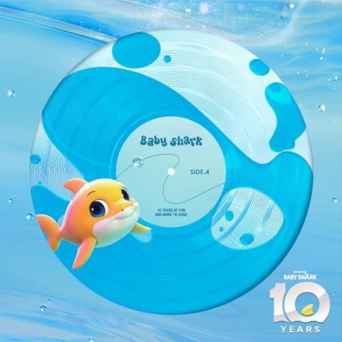 Pinkfong - Baby Shark 10 Years Limited Edition (Limited Edition, Clear Liquid Filled Vinyl) (LP) - Joco Records
