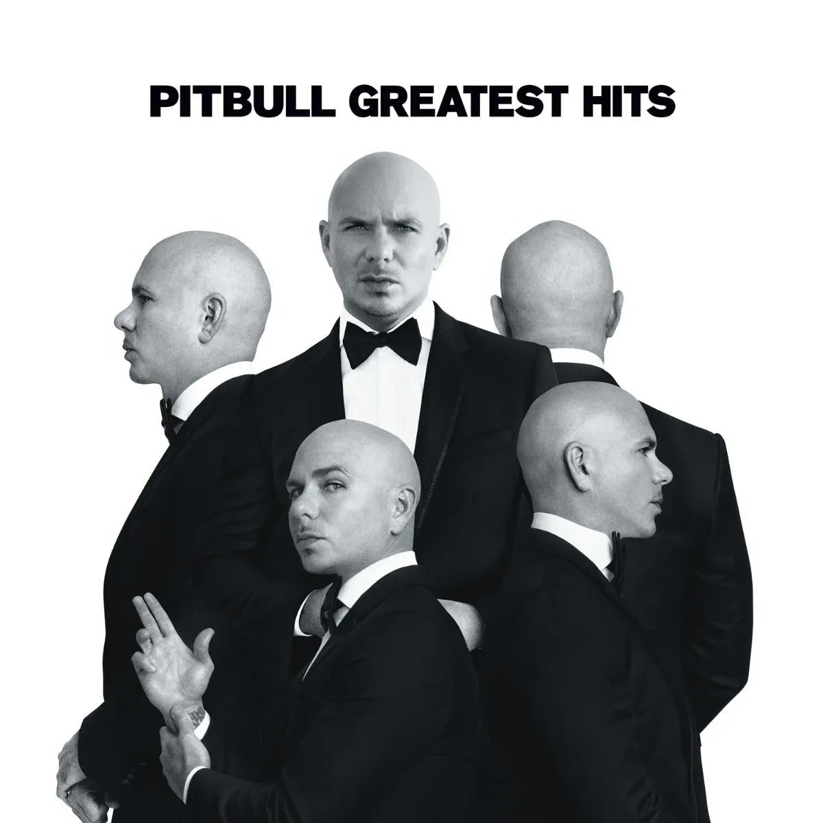 Pitbull - Greatest Hits (Clear & Black Swirl vinyl) (LP) - Joco Records