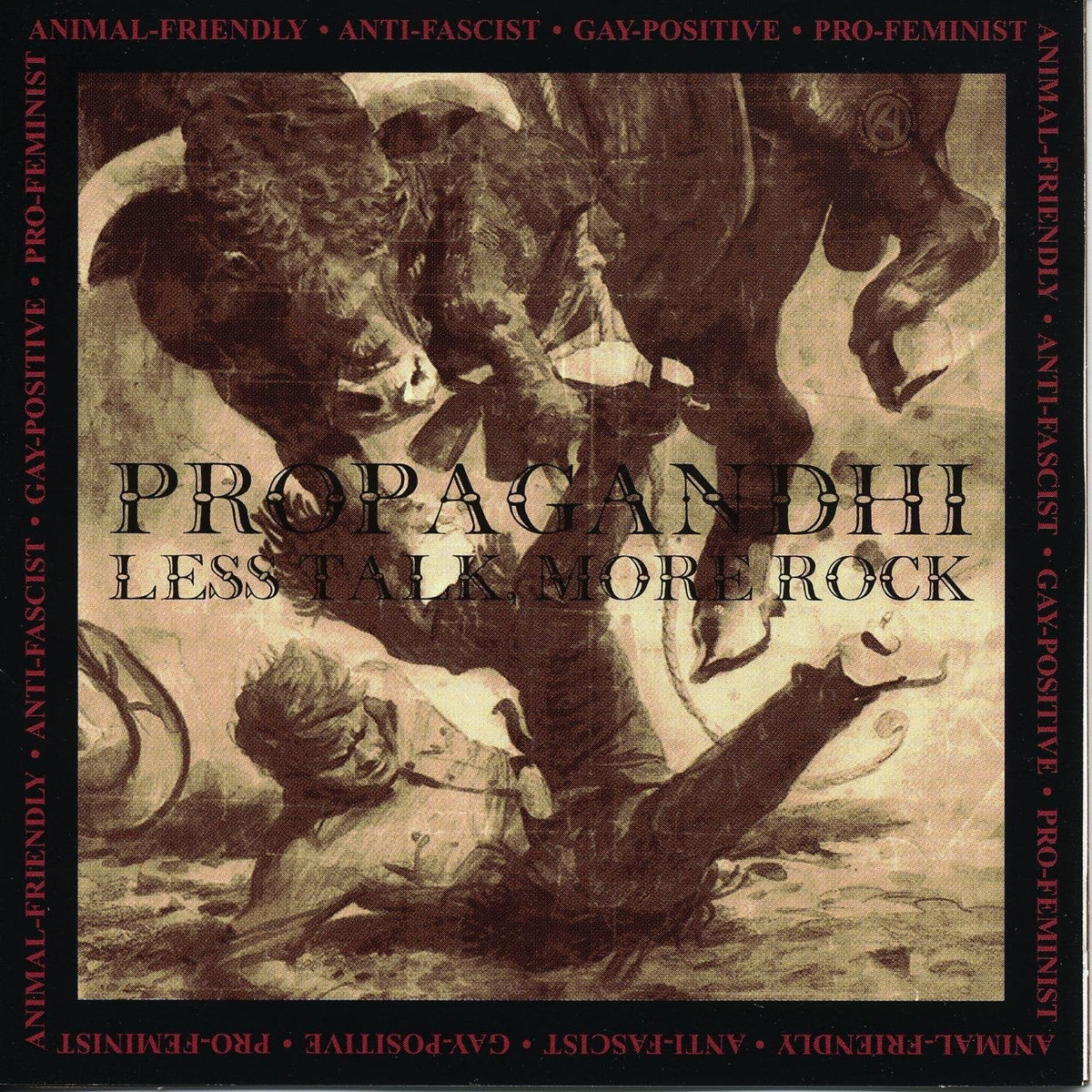 Propagandhi - Less Talk, More Rock (Olive Green Color Vinyl) - Joco Records