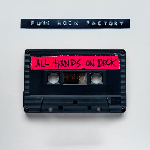 Punk Rock Factory - All Hands On Deck (Black W Pink Splatter Vinyl) (LP)