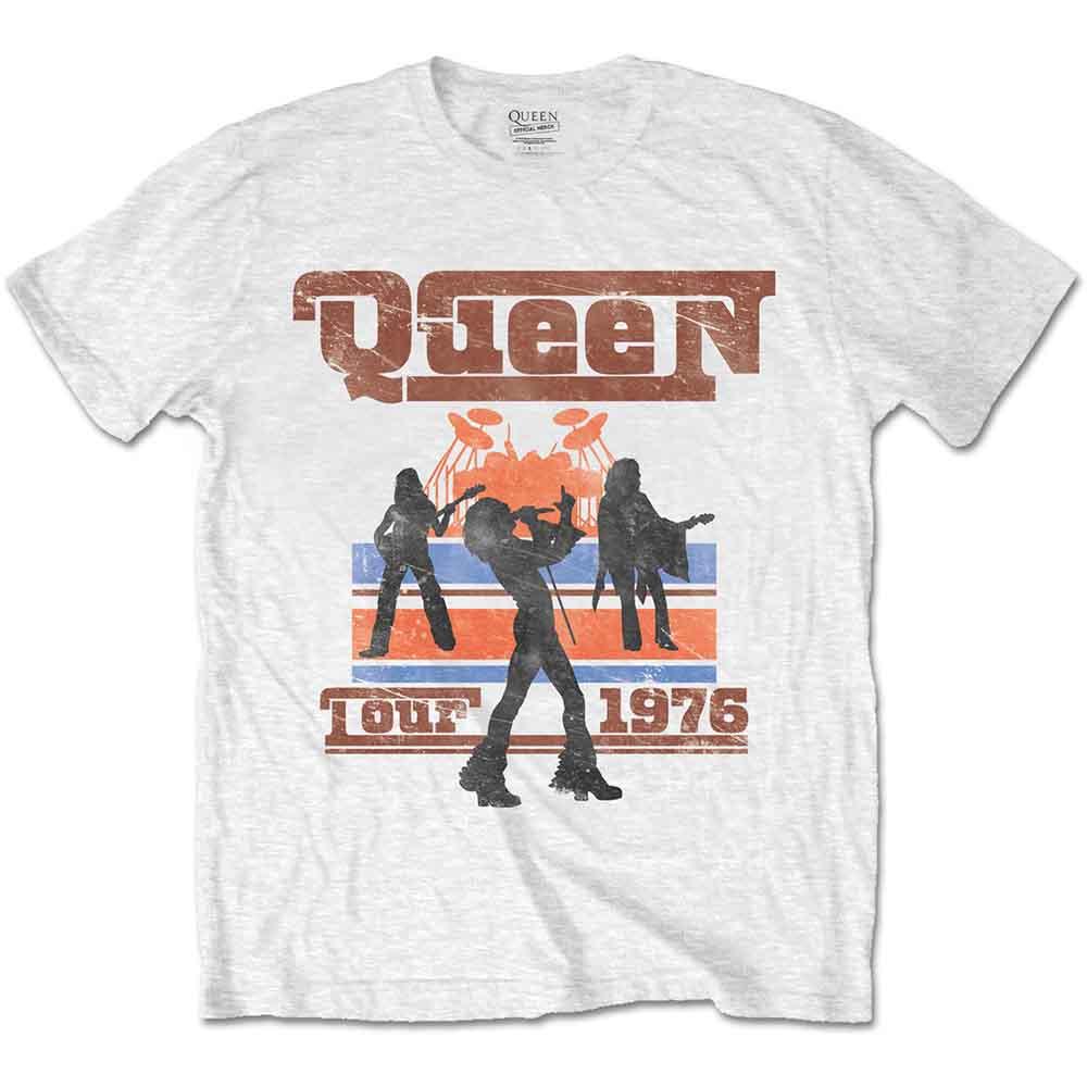 Queen - 1976 Tour Silhouettes (T-Shirt) - Joco Records