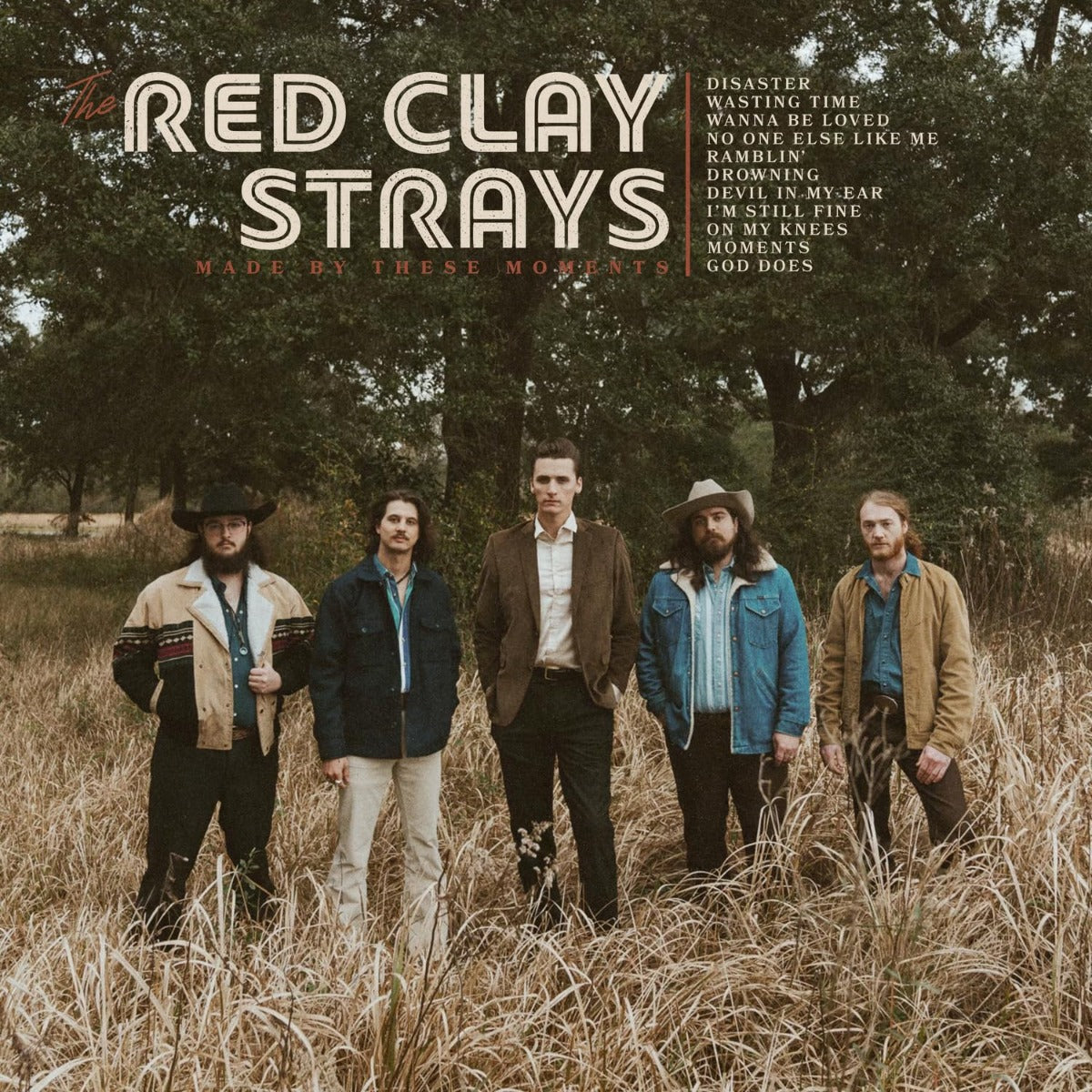 Red Clay Strays - Made By These Moments (Limited Edition, Milky Clear Vinyl) (LP)