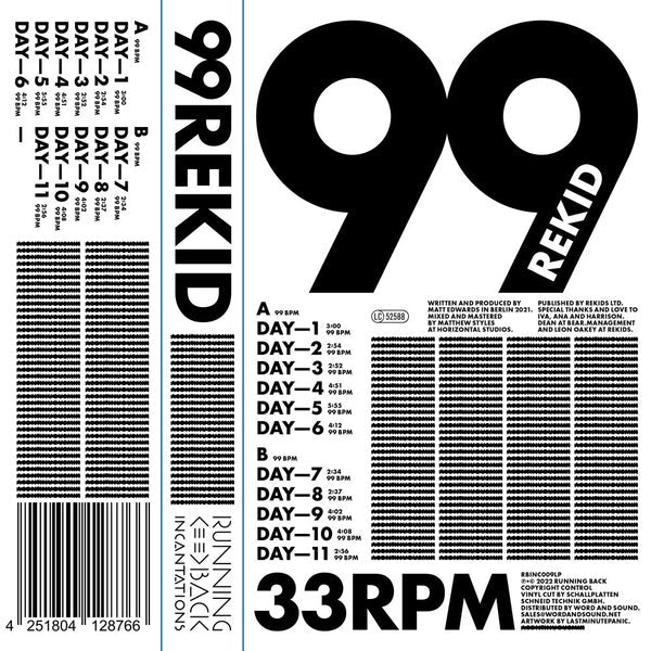 Rekid - 99 (LP) - Joco Records