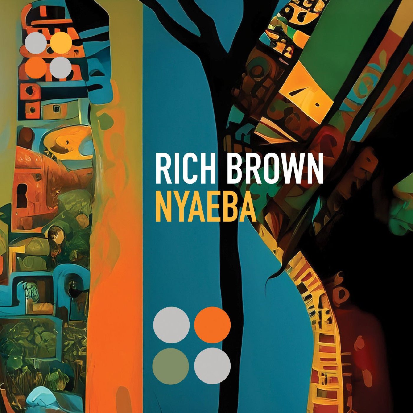 Rich Brown - Nyaeba (Orange Marble Vinyl)