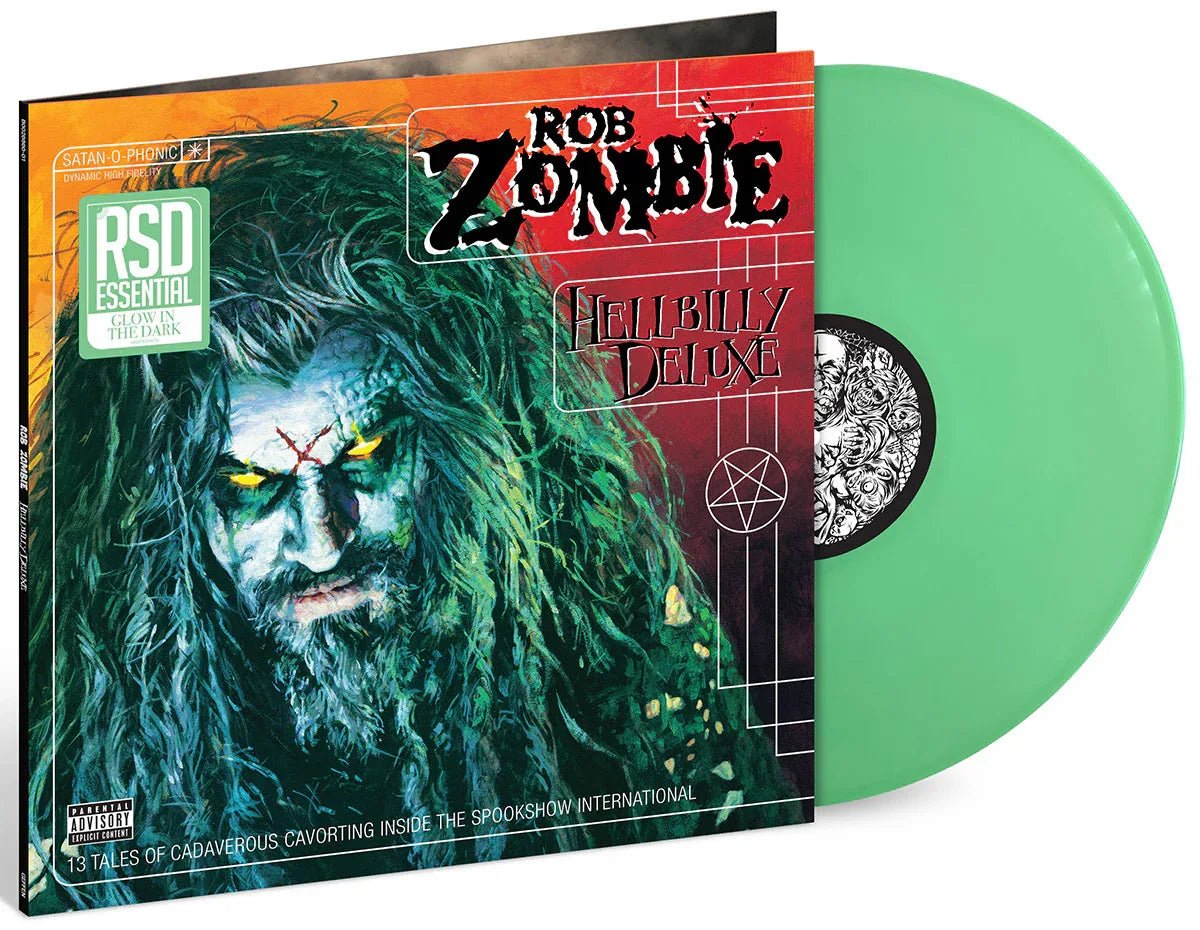 Rob Zombie - Hellbilly Deluxe (Indie Exclusive) (Glow-In-The-Dark Vinyl) - Joco Records