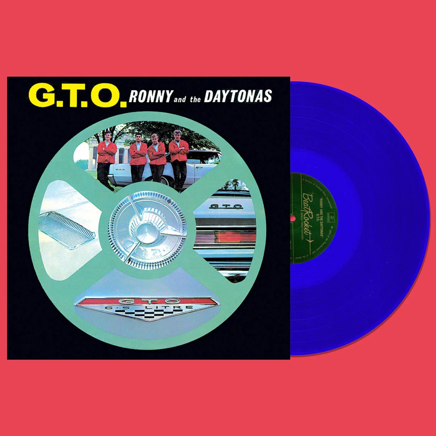 Ronny & The Daytonas - G.T.O. (Blue Vinyl) (LP) - Joco Records