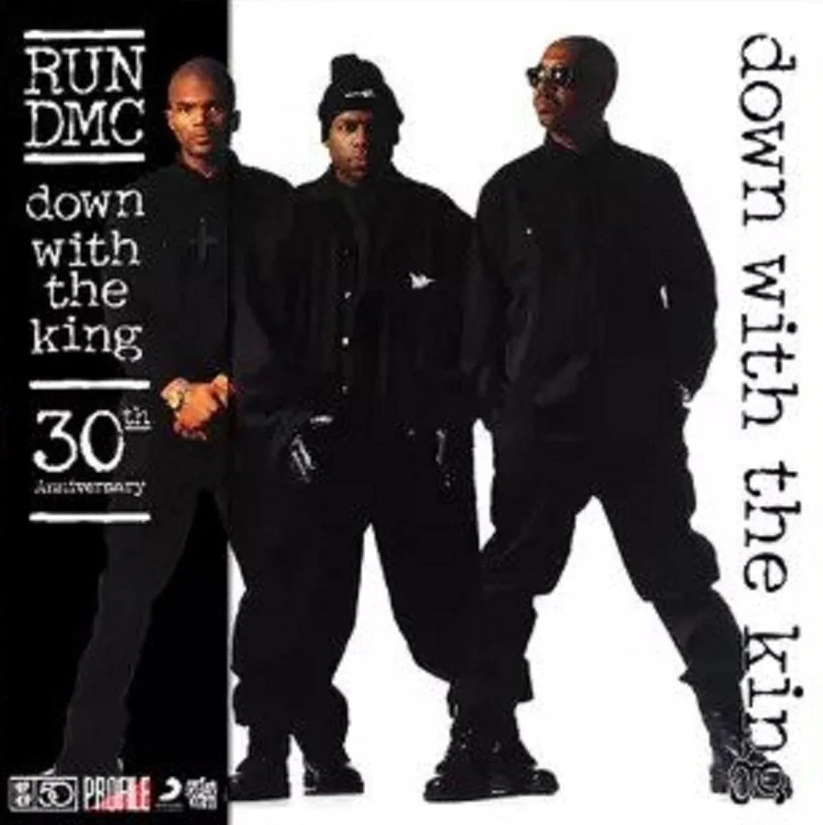 RUN-DMC - Down With The King: 30th Anniversary Edition (Red Vinyl, White Vinyl, Limited Edition) (2 LP) - Joco Records