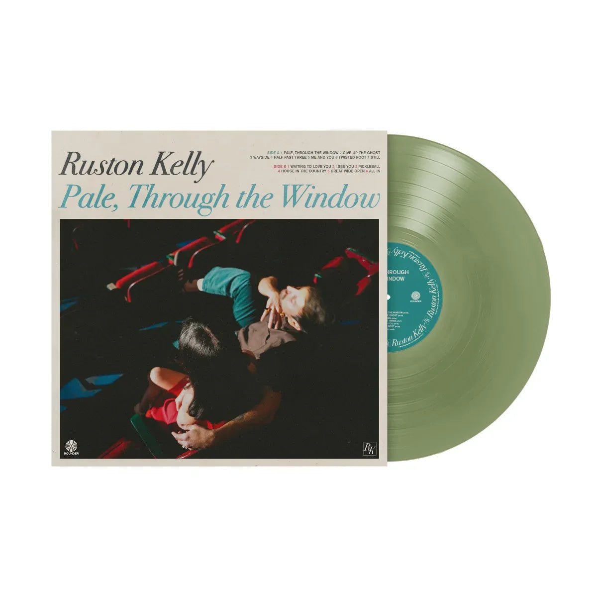 Ruston Kelly - Pale Through The Window (Indie Exclusive, Signed Insert, Deco Green Vinyl) (LP) - Joco Records