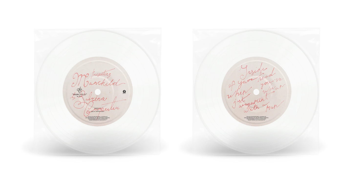 Sabrina Carpenter - Manchild (Clear 7" Single)