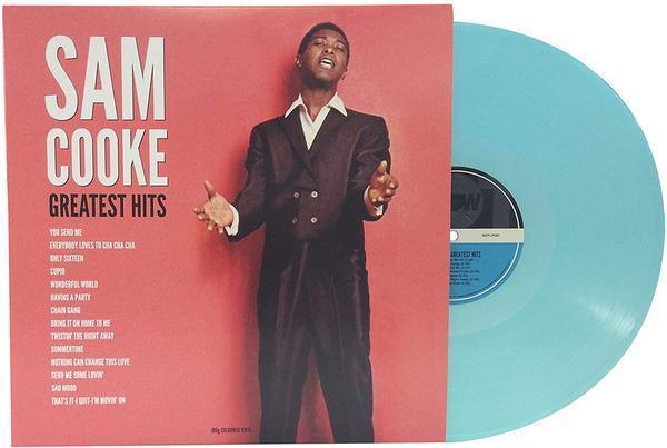 Sam Cooke - Greatest Hits (Electric, Blue Vinyl) (LP) - Joco Records