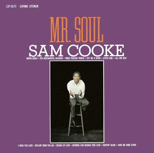 Sam Cooke - Mr. Soul (Limited Edition Import, 180 Gram Orange Vinyl) (LP) - Joco Records