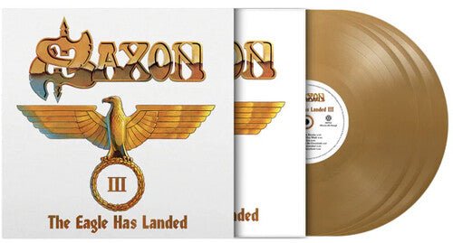 Saxon - The Eagle Has Landed III (Limited Edition Import, 180 Gram, Gold Vinyl) (3 LP) - Joco Records