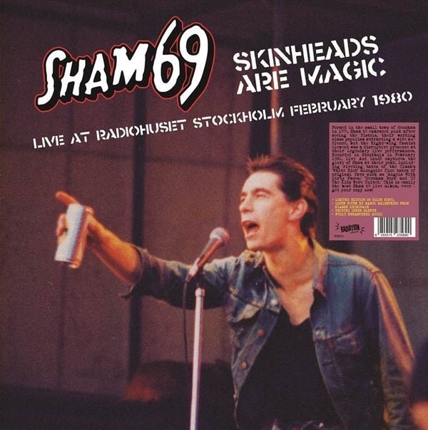 Sham 69 - Skinheads Are Magic: Live In Stockholm, February 1980 (LP) - Joco Records