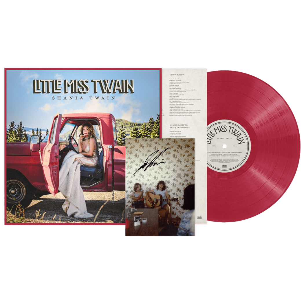 Shania Twain - Little Miss Twain (Indie Exclusive, Limited) (Rosie Red Vinyl) (Signed Insert) (Vinyl) - Joco Records