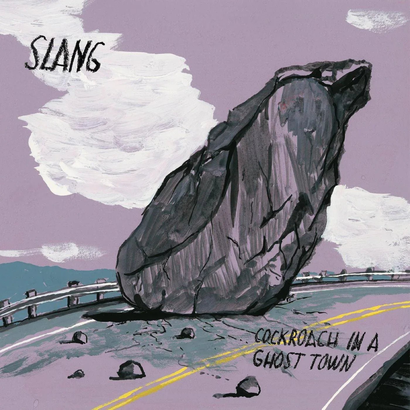 Slang - Cockroach In A Ghost Town (Purple Vinyl) (LP) - Joco Records