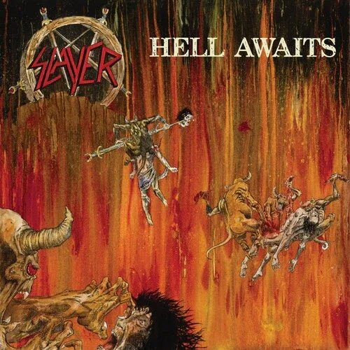 Slayer - Hell Awaits (Limited Edition, Red Velvet Marbled Vinyl) (LP) - Joco Records