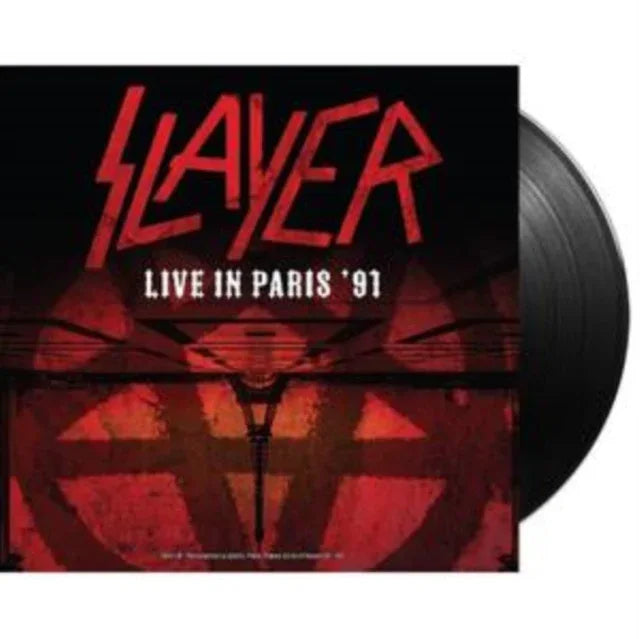 SLAYER - Live in Paris '91 (Import, Broadcast Recordings) (LP)