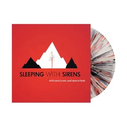 Sleeping With Sirens - With Ears To See And Eyes To Hear (Bone/Red-Black Splatter LP) - Joco Records