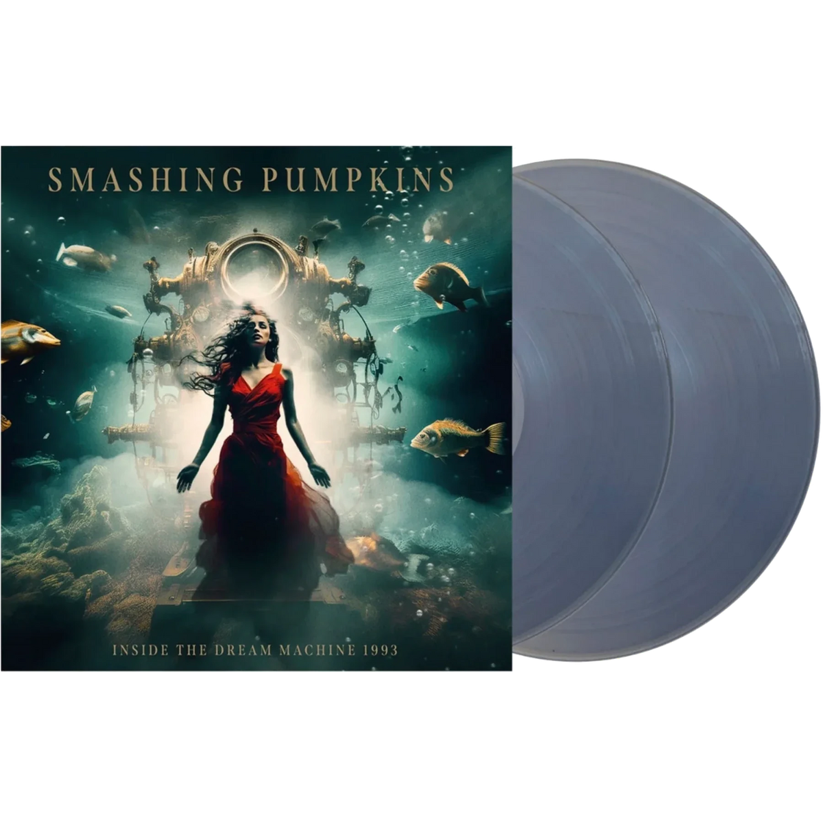 Smashing Pumkins - Inside The Dream Machine 1993 (Broadcast Import, Clear Vinyl) (2 LP) - Joco Records