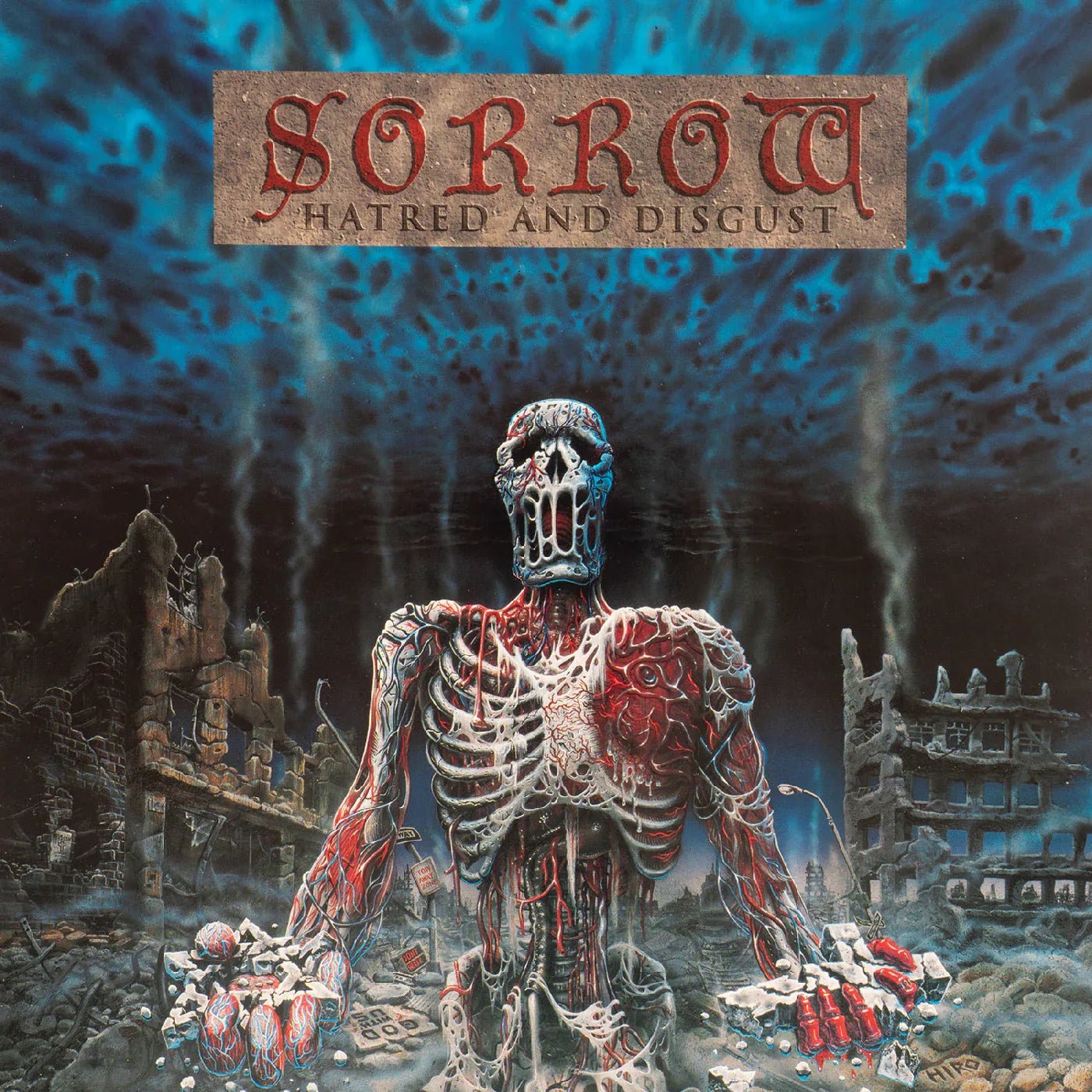 Sorrow - Hatred And Disgust (Remastered) (Blue Smoke Vinyl) (LP) - Joco Records