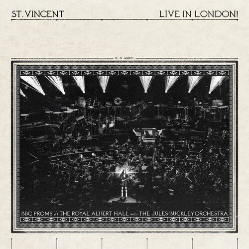 St. Vincent - Live in London! (BBC Proms at the Royal Albert Hall) (2 LP) - Joco Records