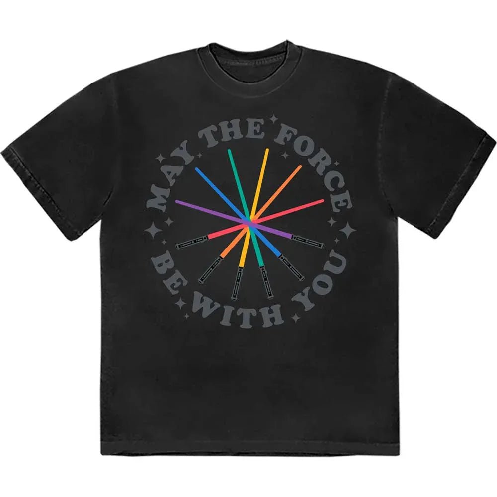 Star Wars - Rainbow Sabers (T-Shirt) - Joco Records