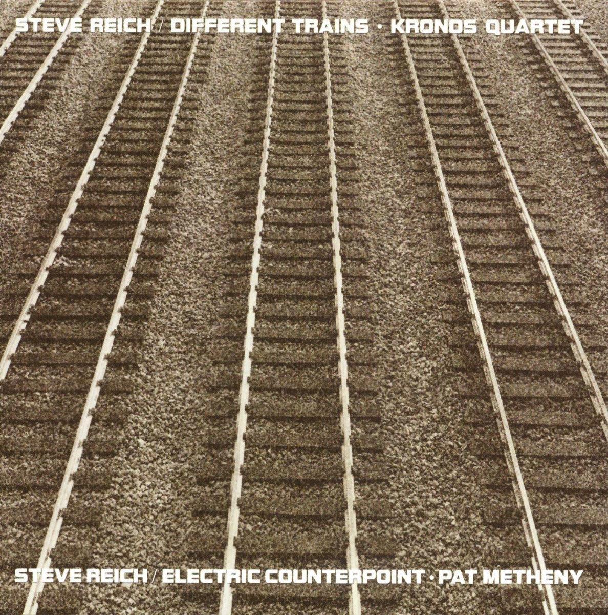 Steve Reich - Kronos Quartet / Pat Metheny – Different Trains / Electric Counterpoint (LP) - Joco Records