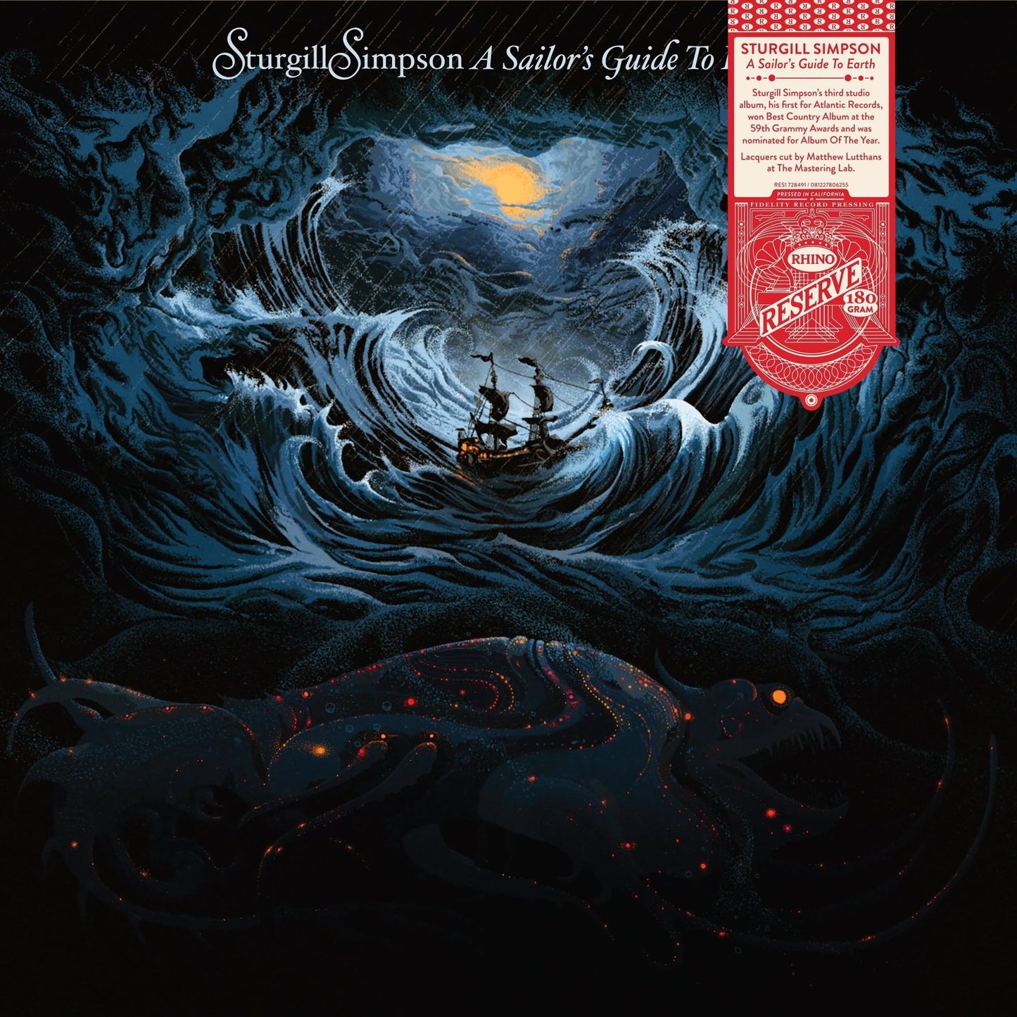 Sturgill Simpson - A Sailor's Guide to Earth (Explicit Content) (Limited Edition, 180 Gram Vinyl, Audiophile, Brick & Mortar Exclusive) - Joco Records