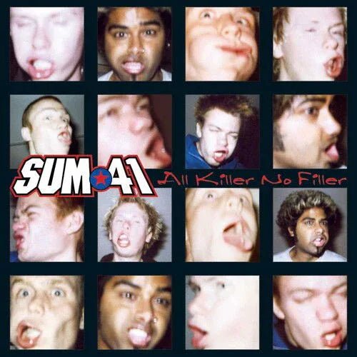 Sum 41 - All Killer No Filler (Limited Edition, Blue & Black Vinyl) (LP) - Joco Records