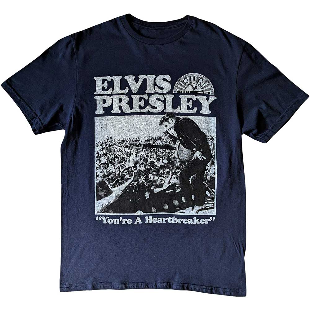 Sun Records - Elvis Presley Heartbreaker Tee (T-Shirt) - Joco Records