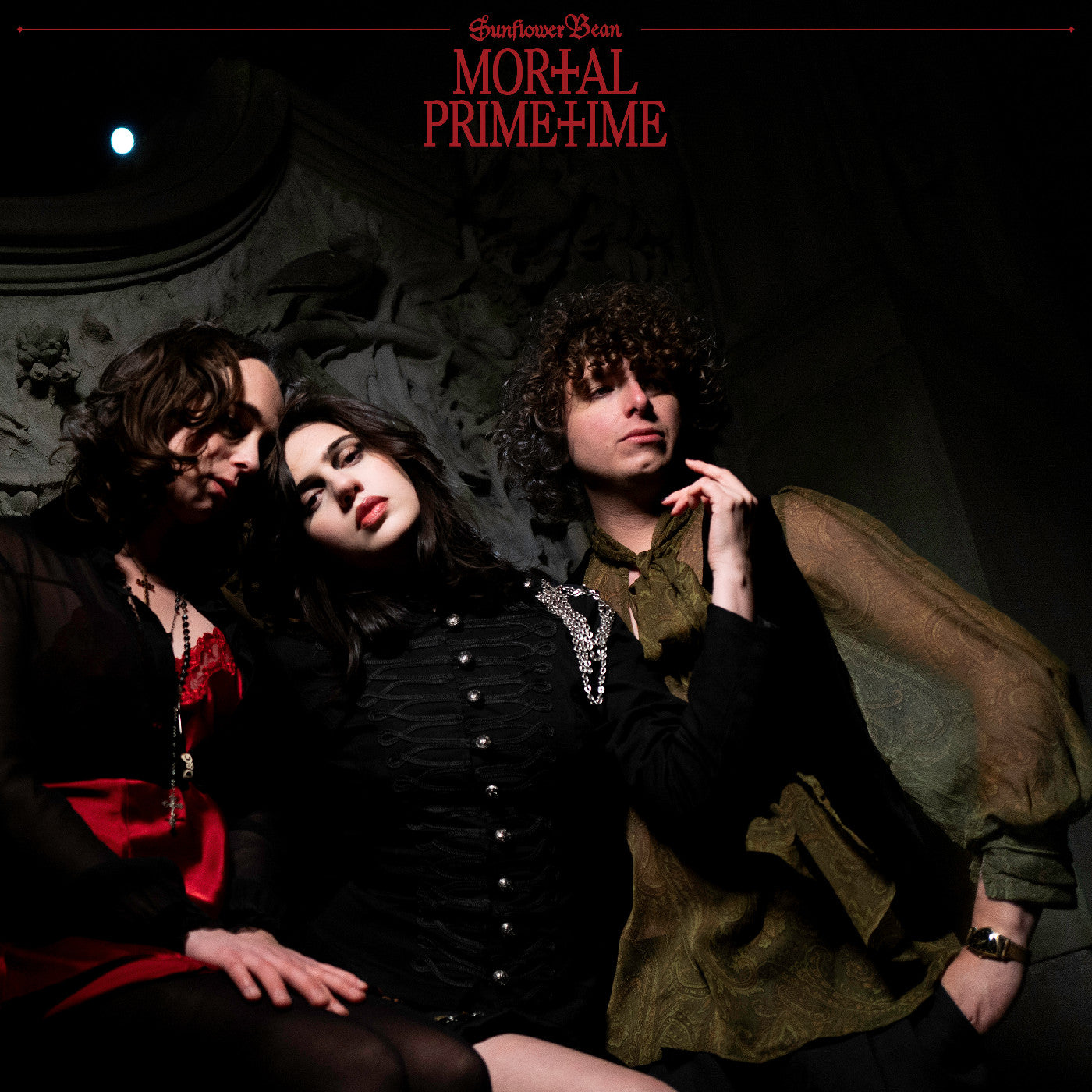Sunflower Bean - Mortal Primetime (Transparent Red Vinyl)