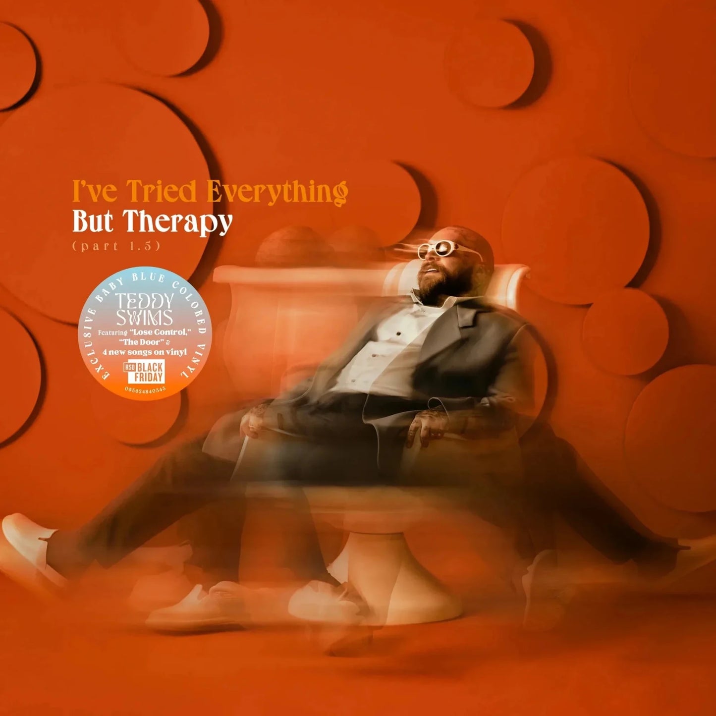 Teddy Swims - I've Tried Everything But Thereapy (Part 1.5) (RSD Exclusive, Baby Blue Vinyl) (LP) - Joco Records