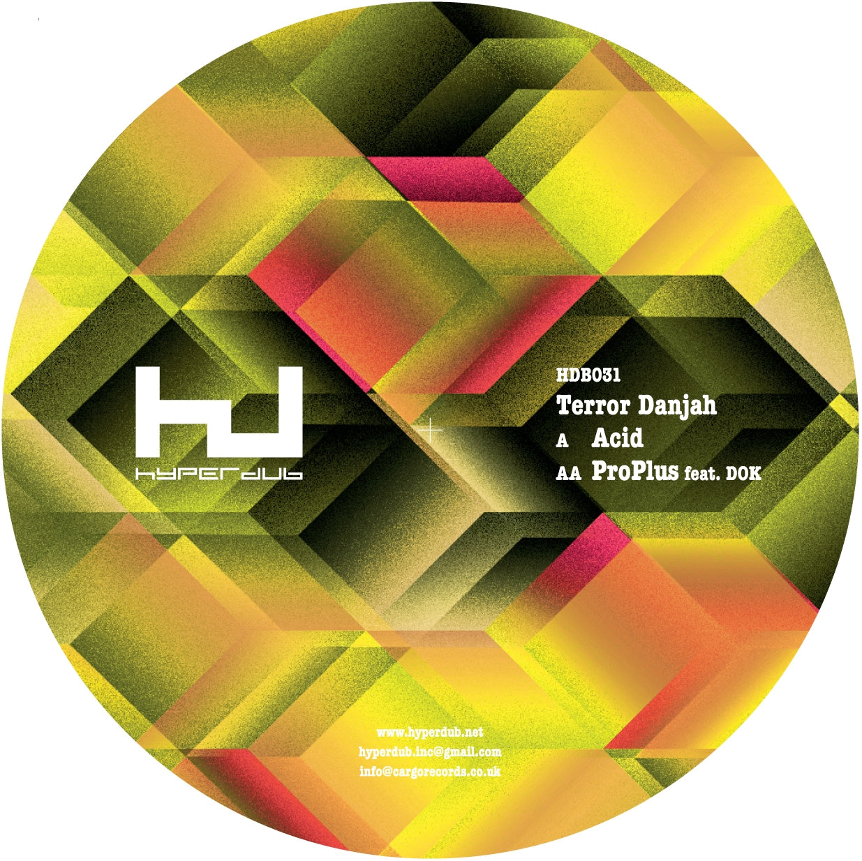 Terror Danjah Ft. D.O.K - Acid / Pro Plus 12" (Vinyl) - Joco Records