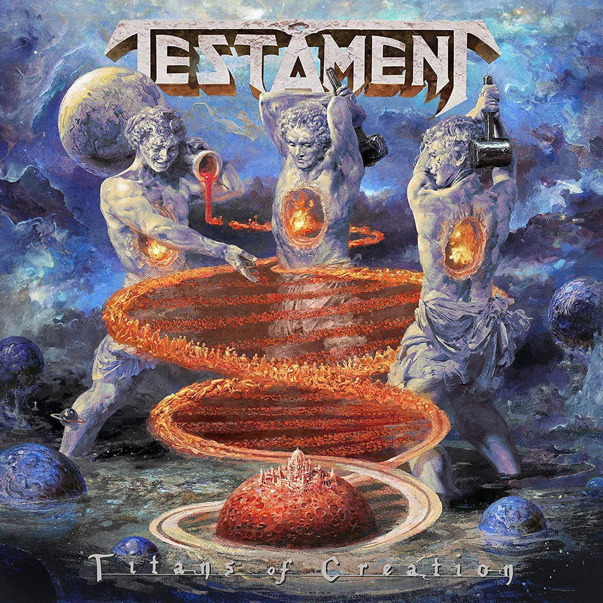 Testament - Titans Of Creation (Red Vinyl) (2 LP) - Joco Records