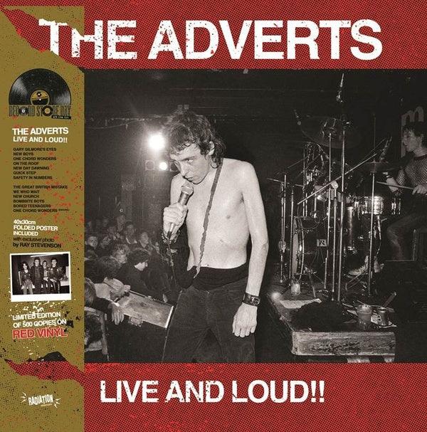 The Adverts - Live And Loud!! (LP) - Joco Records